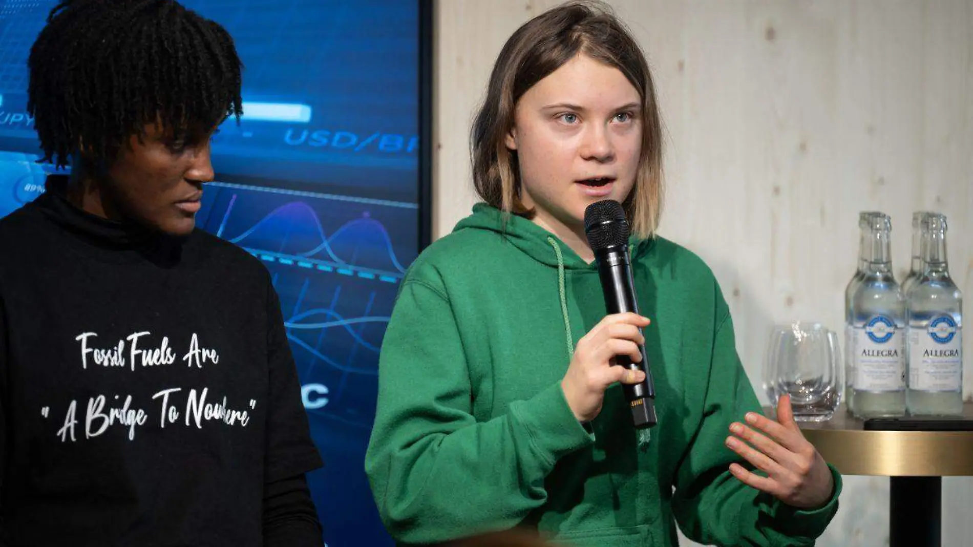 Greta Thunberg acusa a empresas energéticas de alimentar la destrucción del planeta